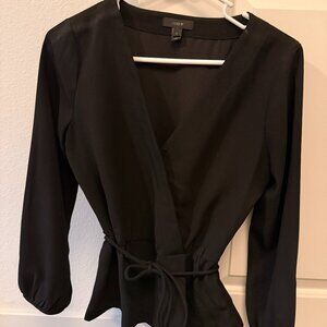 Jcrew Wrap Blouse